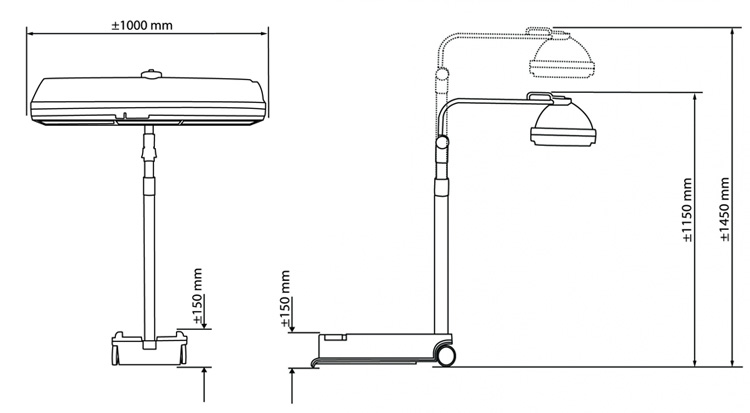 Dimensions Hapro Sun Mobile HP 8540